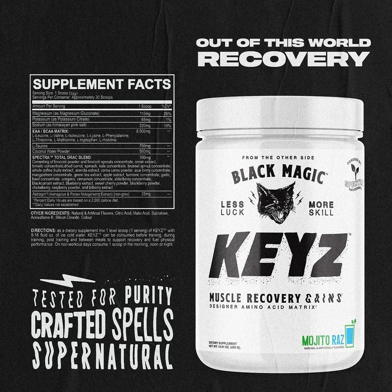 Black Magic Keyz Aminoacidos En Polvo Eaa Y Bcaa Premium