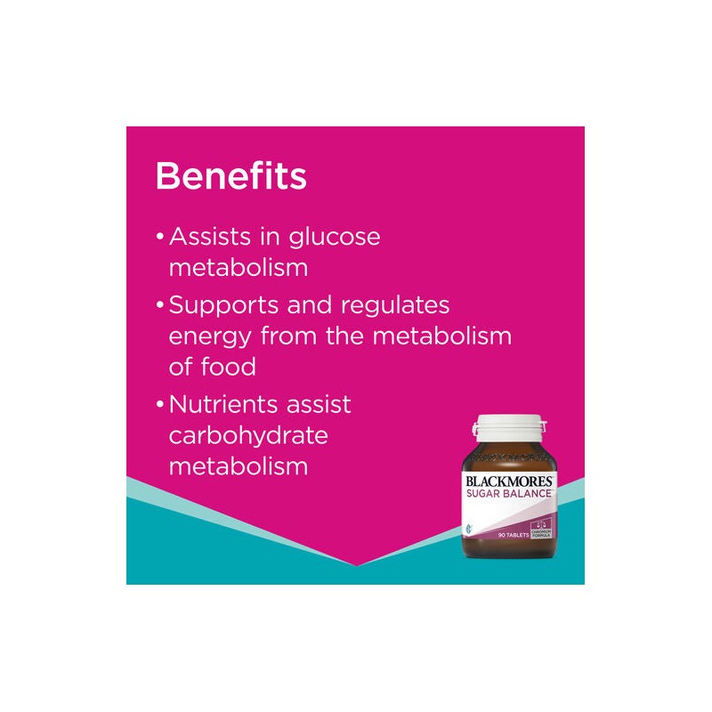 Blackmores Sugar Balance 90 Tablets