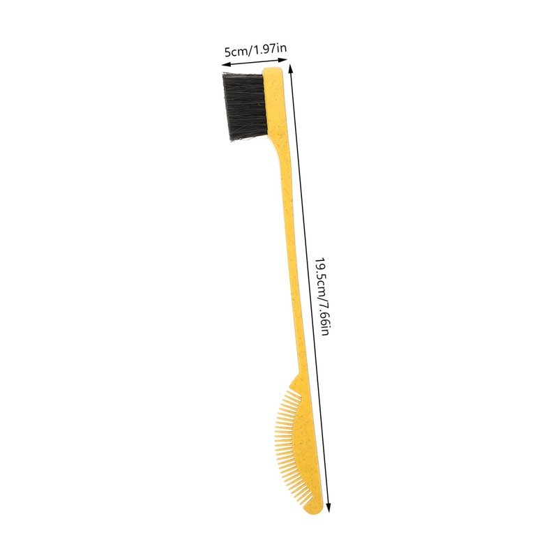 SAFIGLE 4Pcs Dual Tip Eyebrow Brushes Eyelash Combs Professional Grooming