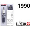 BRISK Iridium Premium+ Plus P37 RR17BYIR-9 1990 Spark Plugs (Pack
