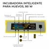 Adir Incubadora 48 Huevos Pollos Y Aves Con Giro Automatico