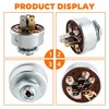 Ignition Switch Ignition Starter Switch Lawn Tractor 5-Pin Replacement for