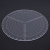 Transparent Acrylic Center Finder Woodworking Compass for Circle Center Finding