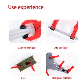 LICHIFIT 4 PCS Seamless Auxiliary Clamp Model Tool for Hobby Model DIY