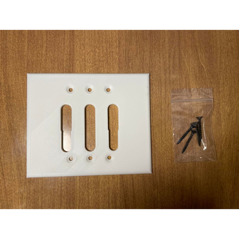Wall Mounting Plate (Large) for Ring Alarm Keypad - 3D