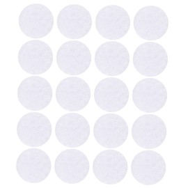 LIFKOME 2pack Cotton Core Round Filtering Pads Replacement Filters for Facial Vacuum Devices of Soft Cotton Filters for Home Use