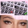 Lash Clusters Wispy Eyelash Clusters Natural C-Curly DIY Lash Extension