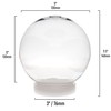 Creative Hobbies 5 Inch (130mm) DIY Snow Globe Water Globe