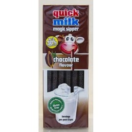 Volcano Easy Valve Quick Milk Magic Sipper Choc Straws VAT Free, Per Pack 13 Pieces
