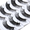 Cat Eye Eyelashes Like Eyelash Extensions, Transparent Natural Thin Russian