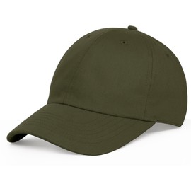 Artexia - Baseball Caps Mens and Womens 100% Cotton - Soft and Flexible Crown - Caps for Men Eco-Friendly (UK, Alpha, One Size, Green)