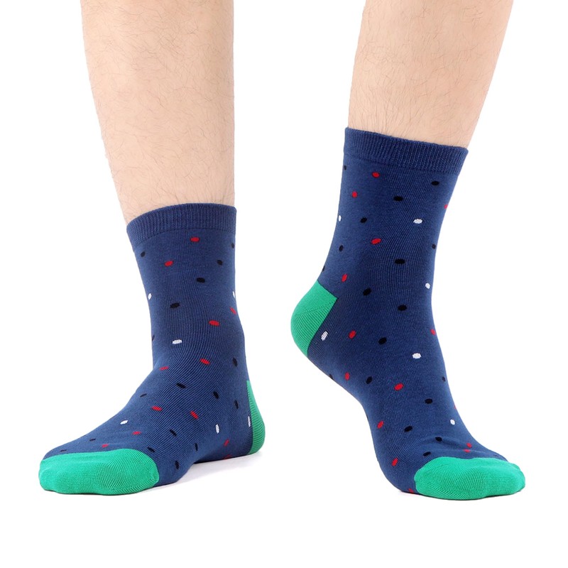 WeciBor Men's Patterned Quarter Socks, 12 Pack Grey Geometric Animal,