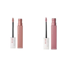 Labial Líquido Indeleble Maybelline Matte Ink, Tono 60 Poet  Superstay Larga Duración, Tono 10 Dreamer, 5 g                                           