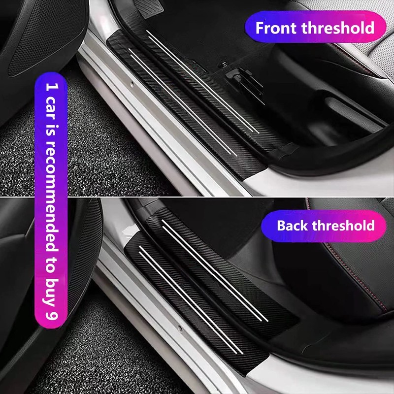 TACOPETS Door Sill Protector - Scratch Protection for All Car