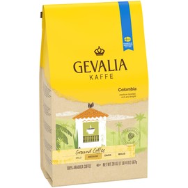 Gevalia Colombian Mild Roast Ground Coffee (20 oz Bag)