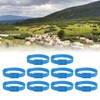 10PCS Goat Collar PU 23 Inch Adjustable Livestock Collar for