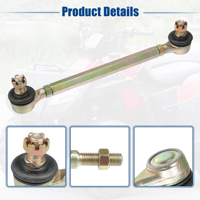 X AUTOHAUX 16cm 6.30" Steering Tie Rod Ball Joint Assembly