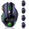 VEGCOO Wireless Gaming Mouse, Rechargeable Silent Wireless Mouse with 4800