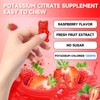 2 Pack Potassium Gummies for Adults, Potassium Chloride Gummies 1200mg