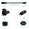 PKPOWER 6FT 2-Prong Extension Power Cord Cable Lead Replacement for