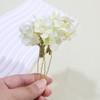2 Pack Floral Hair Pins with Hydrangea Flowers for Women