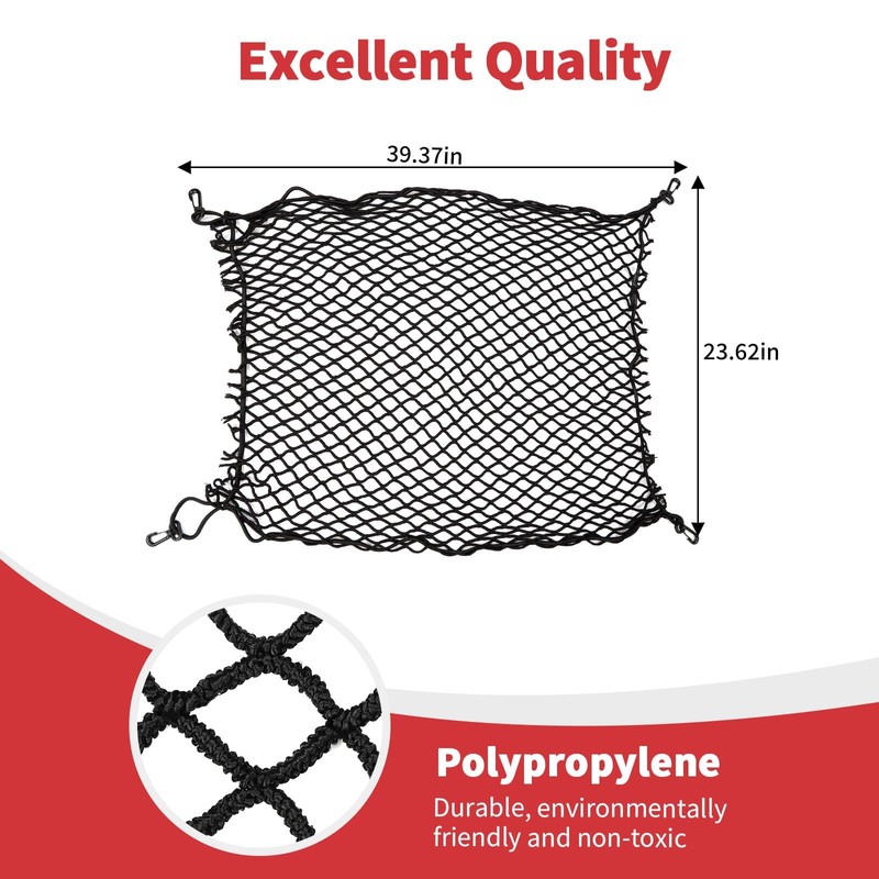 Linskip Cargo Net Compatible with Toyota 4Runner 2025 2026+, Trunk