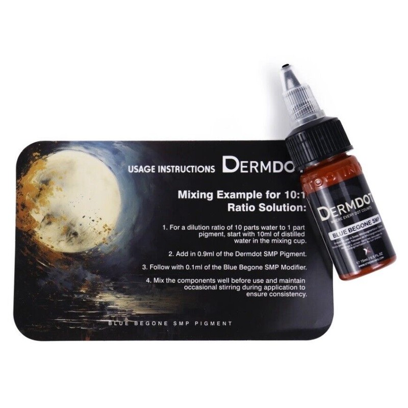 DERMDOT Blue Begone SMP Scalp Micropigmentat