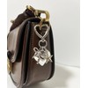 Rikhiua Bow Keychain Bow Bag Charm Heart Star Charm Y2K