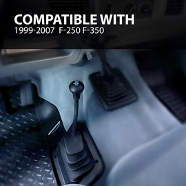 G-PLUS 4x4 Transfer Case Manual Shifter Boot Compatible with Ford F250 F350 Super Duty 6.0L 1999-2007 F81Z7277BC F81Z-7277-BC