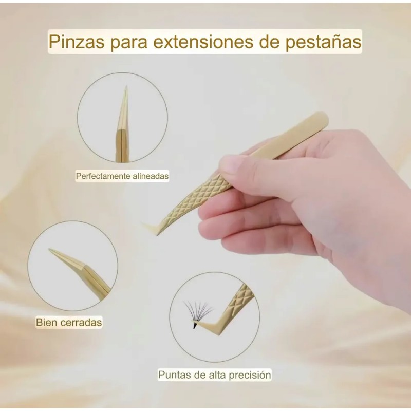 Pinza Nagaraku Con Nanotecnología Ag-10
