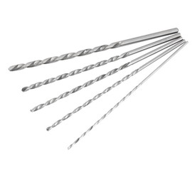 10PCS Long Wood Drill Bits, 150mm Extra Long Drill Bits for Woodworking, Speed Steel Drill Bits Set for Precision Drilling