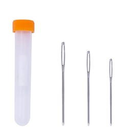 Gatuida 9PCS Large Eye Blunt Needles with Storage Bottle for Sewing Knitting Cross Stitch Smooth Stitching Experience