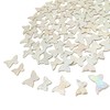 500g Butterfly Ceramic Rainbow Mosaic Tiles,Mixed Iridescent Mosaic Pieces for
