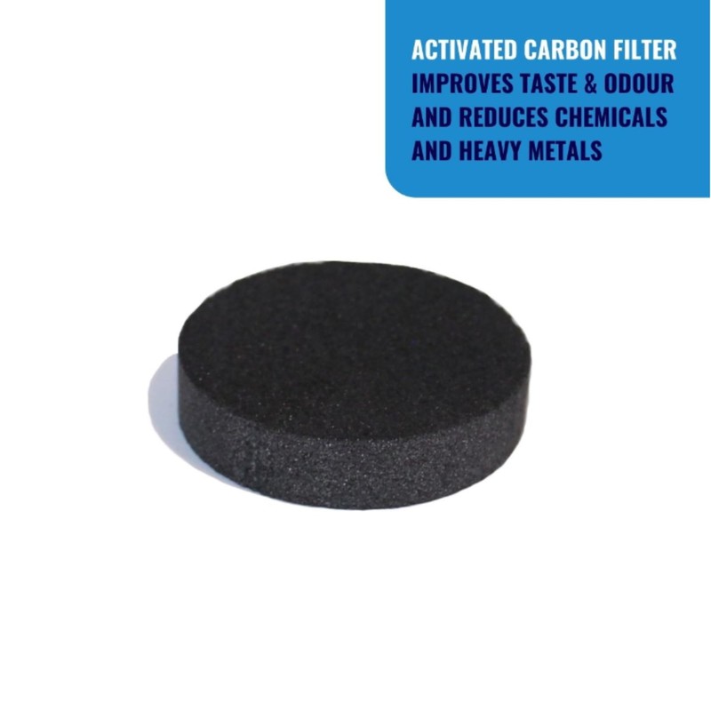 Lifesaver Cube Replacement Carbon Filter 6-Pack - Activated Carbon Water