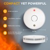 Alertlink Smoke Alarm with LED Indicator with Mute Button, Fire