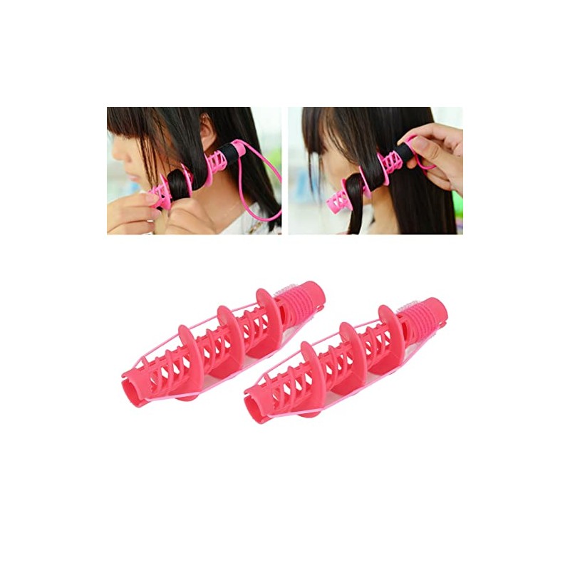 ZJchao 20 PCS Self Grip Spiral Curling Roller Set for