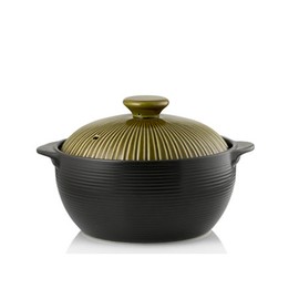 Korea Ceramics Living Korea Line Pot (Green) No. 3 / 한국도자기 리빙한국 라인팟(그린)3호