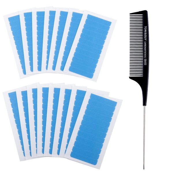 Yamolesuny Hair Extension Tape Tabs Double Sided Adhesive Replacement Extension
