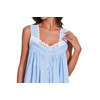 AVIIER 100% Cotton Nightgowns for Women Sleeveless Sleep Dress Ladies