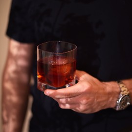 Bormioli Rocco Luigi Bormioli Strauss 11.75 oz Double Old Fashion Glasses, Set of (6), Clear