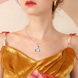 VONALA Animal Necklace for Women 925 Sterling Silver Animal Jewellery Birthday Gifts for Mum Wife Girls, Sterling Silver, No Gemstone