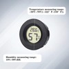 2PCS Reptile Thermometer,Reptile Thermometer and Humidity Gauge,Bearded Dragon Accessories,Reptile Accessories,Suitable