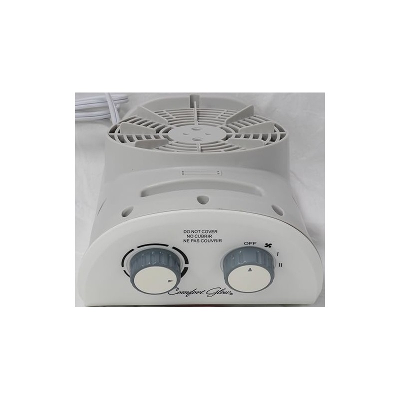 Comfort Glow EFH1518 Electric Fan Heater, White