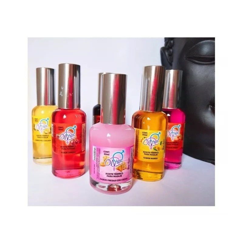 MOND SENSUAL - ONE Lubricante Aceite Para Masaje Termico Comestible