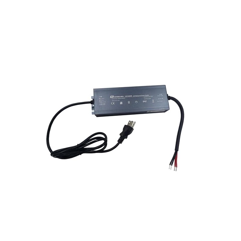 300W Power Supply Waterproof IP67 12V DC 25A,AC to DC