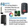 Keyless Entry Remote Control Smart Key Fob for Toyota RAV4