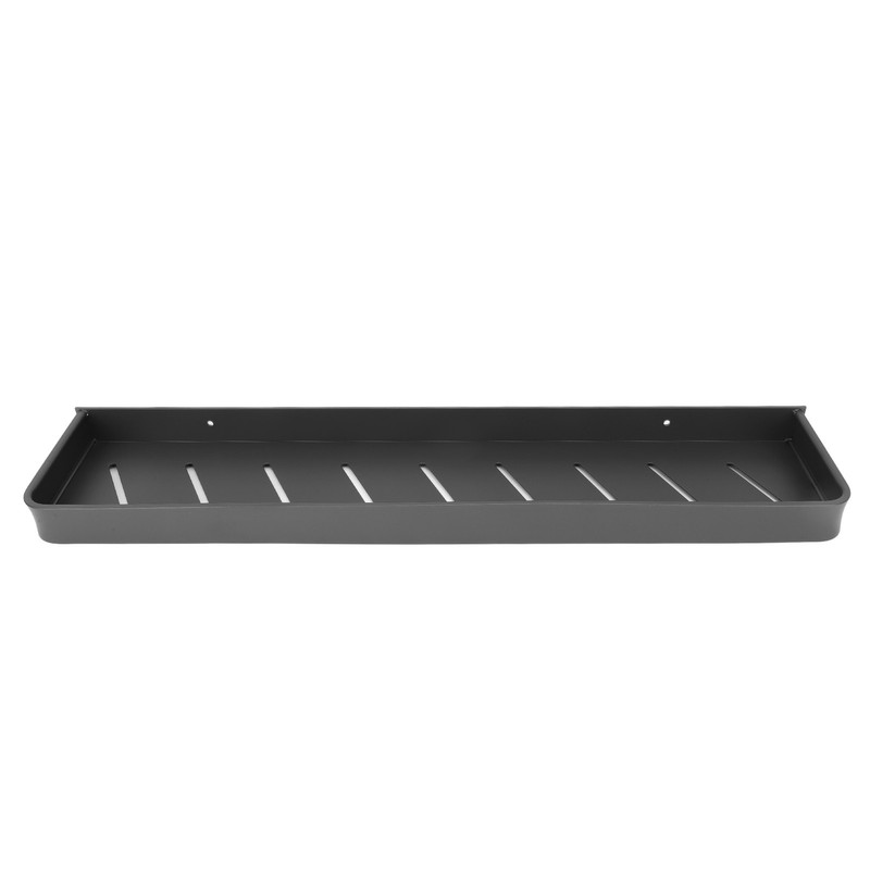Shower Caddy Space Aluminum Rustproof Smoothing Simple Black Sturdy Bathroom
