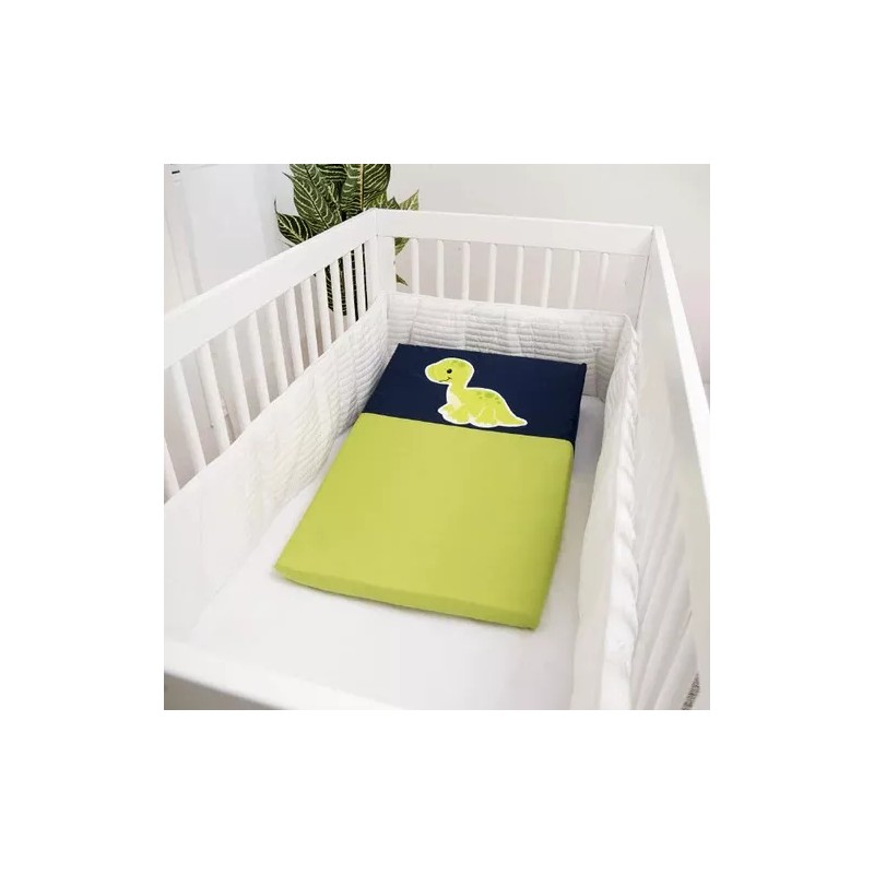 Chiqui Mundo Colchon Anti Reflujo Bebe Little Dino Dinosaurio Evita