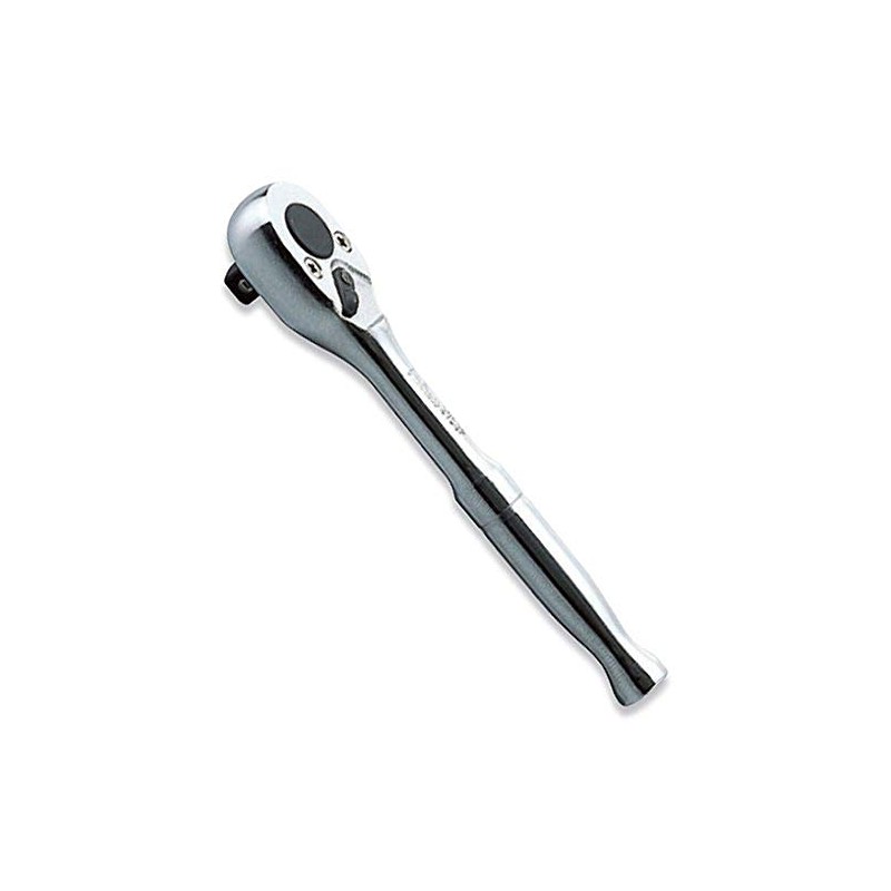 Koken 1/4 (6.35 mm) SQ. Ratchet Handle (Polished Grip) Total