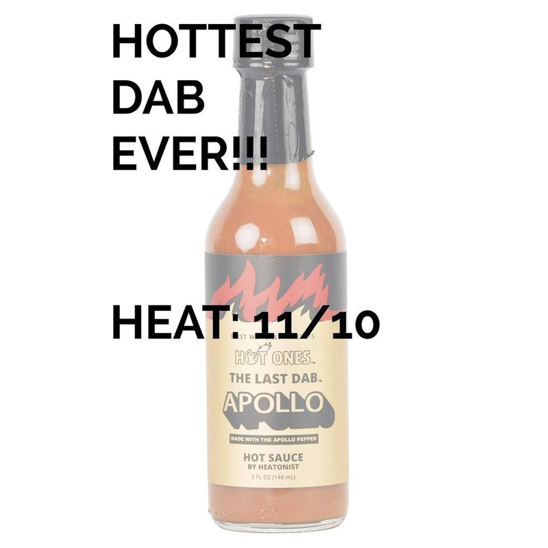 Hot Ones The Last Dab Apollo Hot Sauce Made With